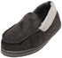 NORTY Big Kids 4-6 Black/Grey Slippers 17502 Prepack